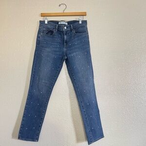 GAP 1969 Best Girlfriend Star Studded Jeans in Dark Indigo